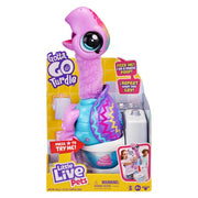 Little Live Pets Contributions Gotta Go Turdle | Interactive Plush Rainbow Turtle That Wiggles, Poops, and Talks. Reusable Food. Batteries Included. for Ages 4+, Multicolor