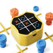 GiiKER Tic Tac Toe Bolt Game, 3-in-1 Handheld Puzzle Game Console, Portable Travel Games for Educational and Memory Growth, Fidget Toys Board Games for Kids and Adults, Birthday Gifts for All Ages