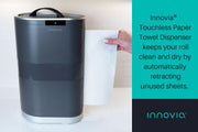 New! Innovia Countertop Touchless Paper Towel Dispenser in White