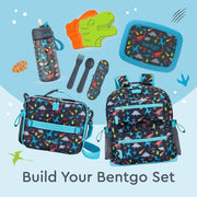 Bentgo® Buddies Reusable Slim Ice Packs for Lunch Boxes, Lunch Bags, and Coolers - Multicolored 4-Pack (Dinosaur)